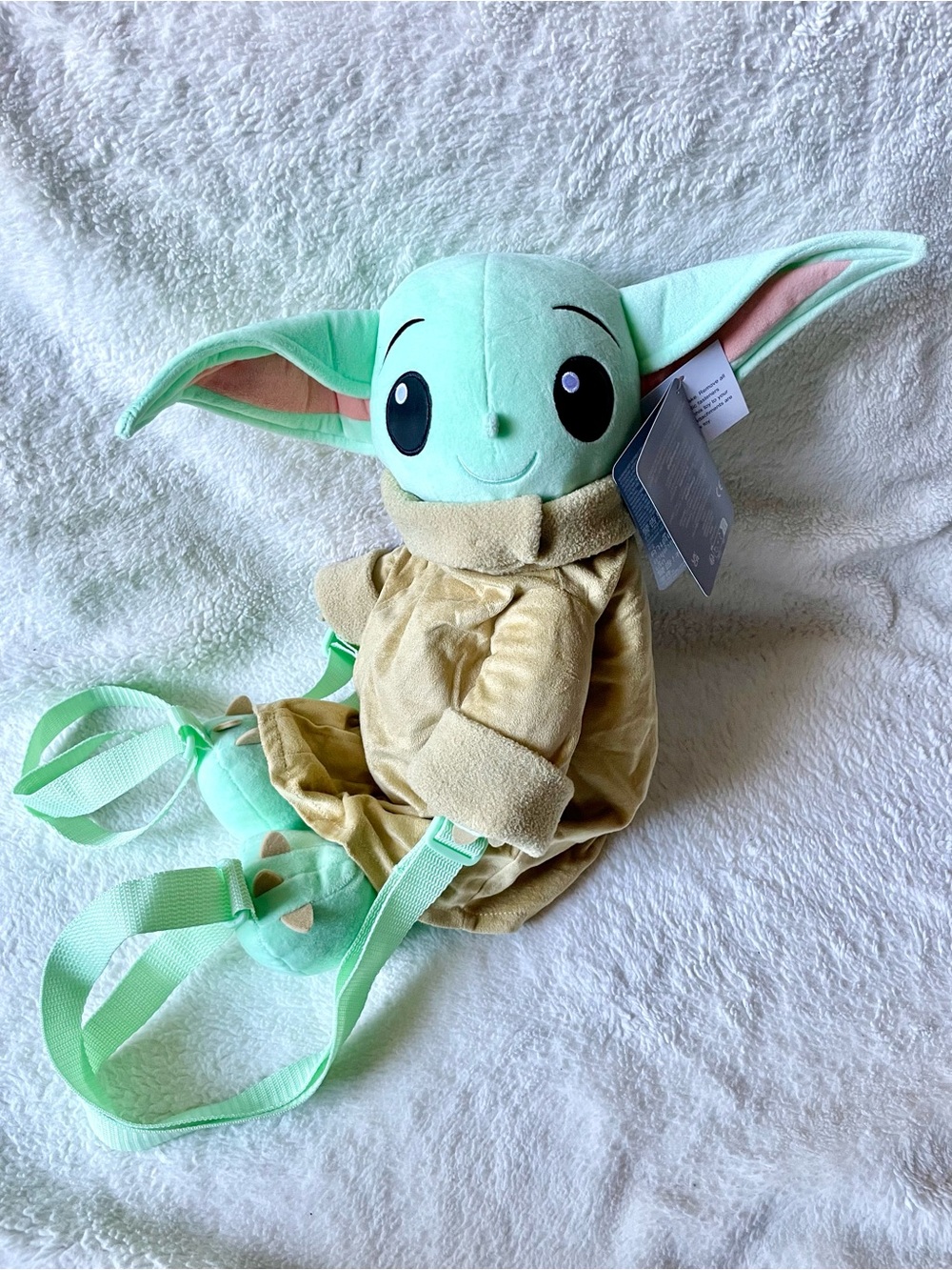 Disney Star Wars Grogu Baby Yoda Plush Backpack